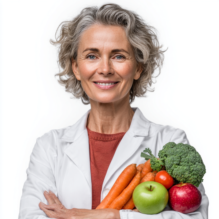 Експерт з харчування консультує клієнта